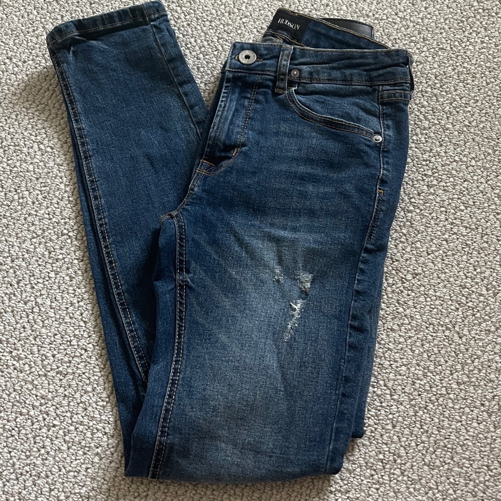 Hudson Jeans Girl’s Dark Blue Skinny Jeans